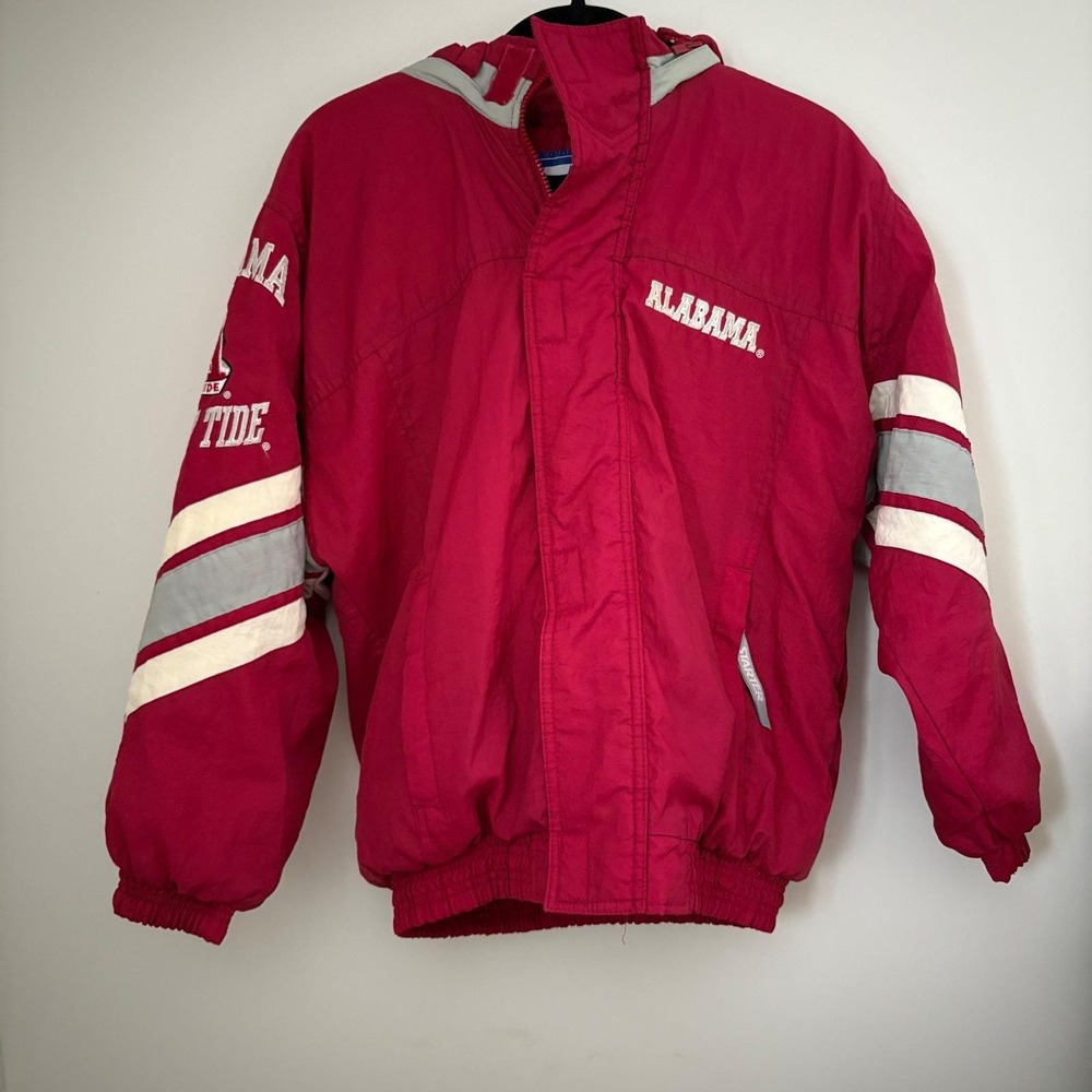 Vintage 90s Starter Alabama Crimson Tide Windbreaker Jacket Mens M NCAA Rare